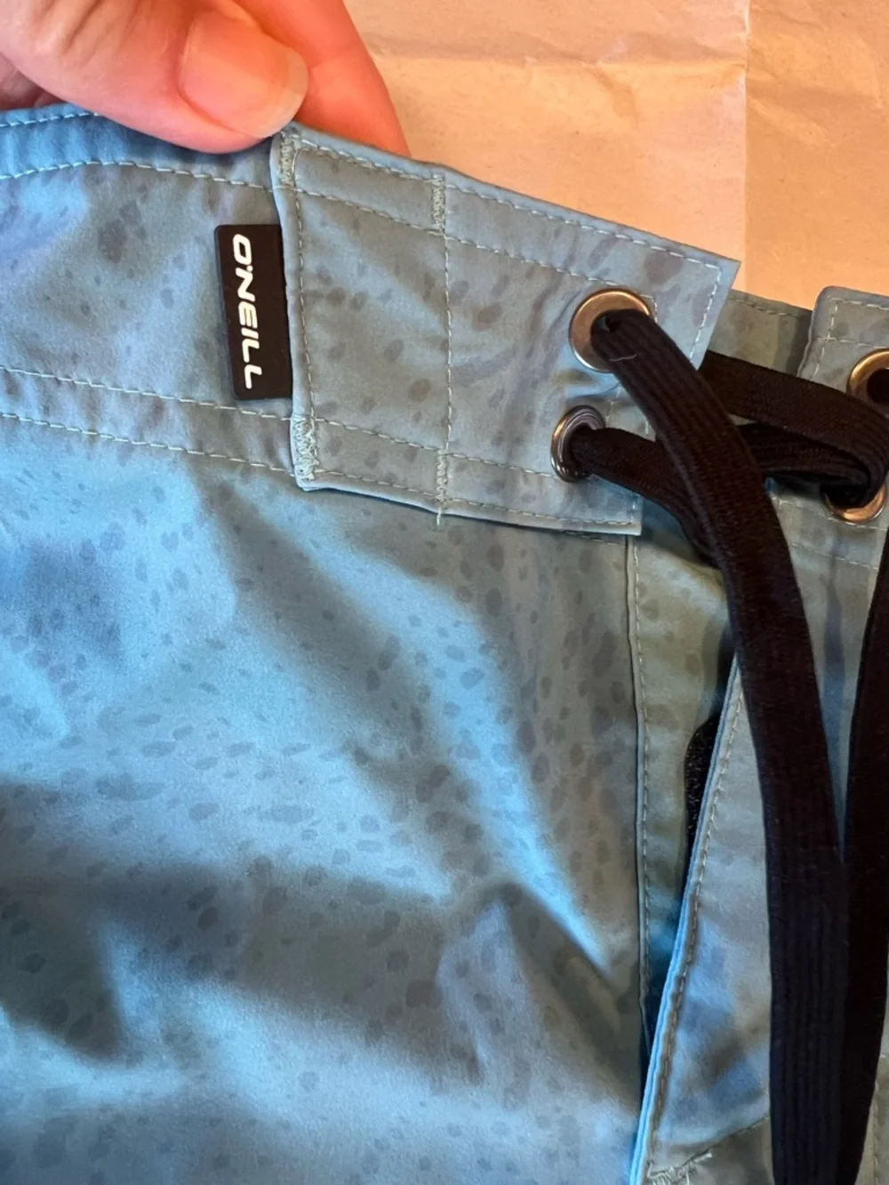 O'Neill Men’s Aqua Board Shorts with Black Side Panels